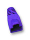 MH CONNECTORS RJ45SRB-PURPLE Connector Accessory, Strain Relief Boot, MHRJ Series Modular Unshielded Plugs, 8 Ways