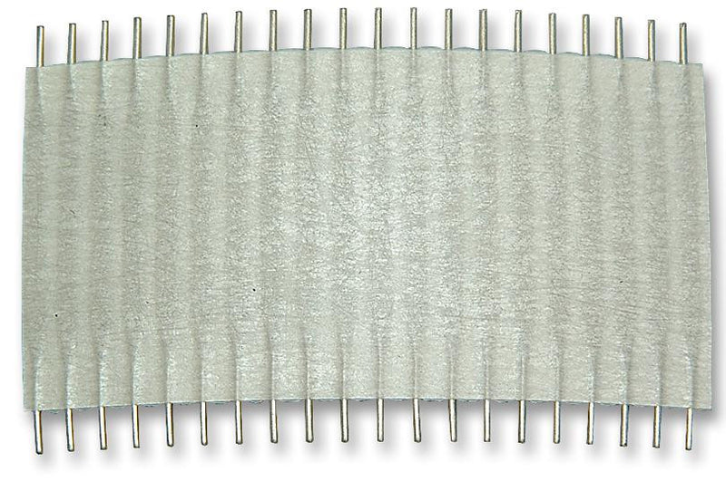 TE CONNECTIVITY FSN-21A-20 Ribbon Cable, Jumper Nomex Cable, Straight Pin, Straight Pin, 20 Ways, 1 ft, 25.4 mm, 2.54 mm