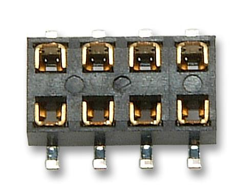 HARWIN M22-6361042 Board-To-Board Connector, 2 mm, 20 Contacts, Receptacle, M22 Series, Surface Mount, 2 Rows