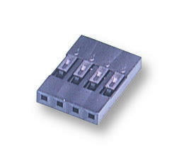 AMPHENOL FCI 65039-027LF Wire-To-Board Connector, 2.54 mm, 10 Contacts, Receptacle, Mini-PV 65039 Series, Crimp, 1 Rows