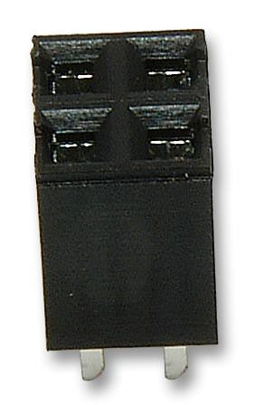 HARWIN M20-7830346 Board-To-Board Connector, 2.54 mm, 6 Contacts, Receptacle, M20 Series, Through Hole, 2 Rows