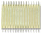 TE CONNECTIVITY FST-21A-15 Ribbon Cable, Jumper PTFE Cable, Straight Pin, Straight Pin, 15 Ways, 2.54 mm