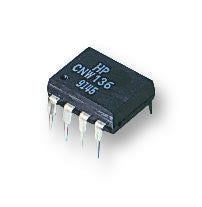 BROADCOM LIMITED HCNW136-000E Optocoupler, Transistor Output, 1 Channel, DIP, 8 Pins, 25 mA, 3.75 kV, 19 %