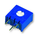 BOURNS 3386V-1-203LF Trimmer Potentiometer, 20 kohm, 500 mW, &plusmn; 10%, Trimpot 3386 Series, 1 Turns, Through Hole