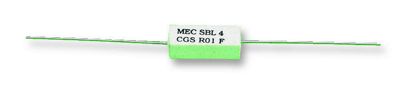 CGS - TE CONNECTIVITY SBL4R051J Through Hole Resistor, 0.051 ohm, 500 mV, Axial Leaded, 4 W, &iuml;&iquest;&frac12; 5%, SBL Series