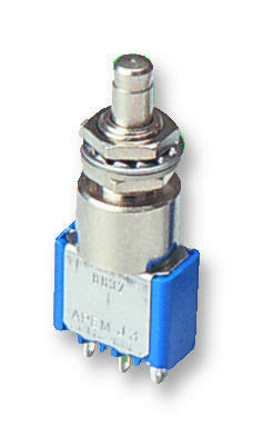 APEM 8636A Pushbutton Switch, On-On, SPDT, 125 V, 30 V, 4 A, Solder