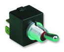 OTTO CONTROLS T7212F5 Toggle Switch, IP68S, DPDT, Non Illuminated, On-Off-On, T7 Series, Panel, 16 A