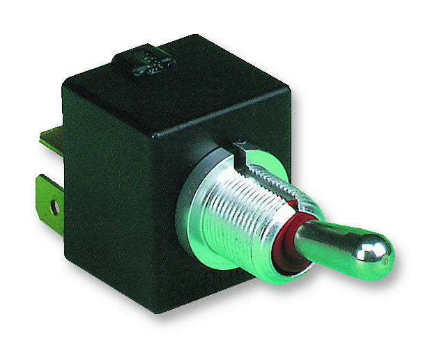 OTTO CONTROLS T7212E5 Toggle Switch, IP68S, DPDT, Non Illuminated, (On)-Off-(On), T7 Series, Panel, 16 A