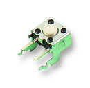 OMRON ELECTRONIC COMPONENTS B3F-3100 Tactile Switch, Non Illuminated, 24 V, 50 mA, 0.98 N, Solder, B3F Series