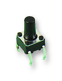 ALPS SKHHDJA010 Tactile Switch, Non Illuminated, 12 V, 50 mA, 1.57 N, Solder