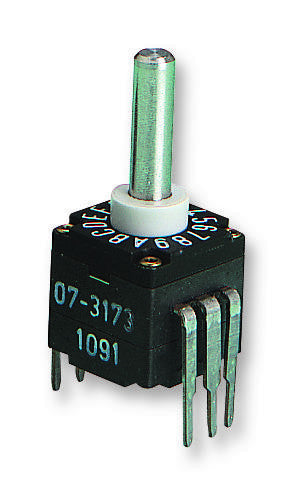 ELMA Jul-53 Rotary Switch, Non Illuminated, 22.5 &deg;, 200 mA