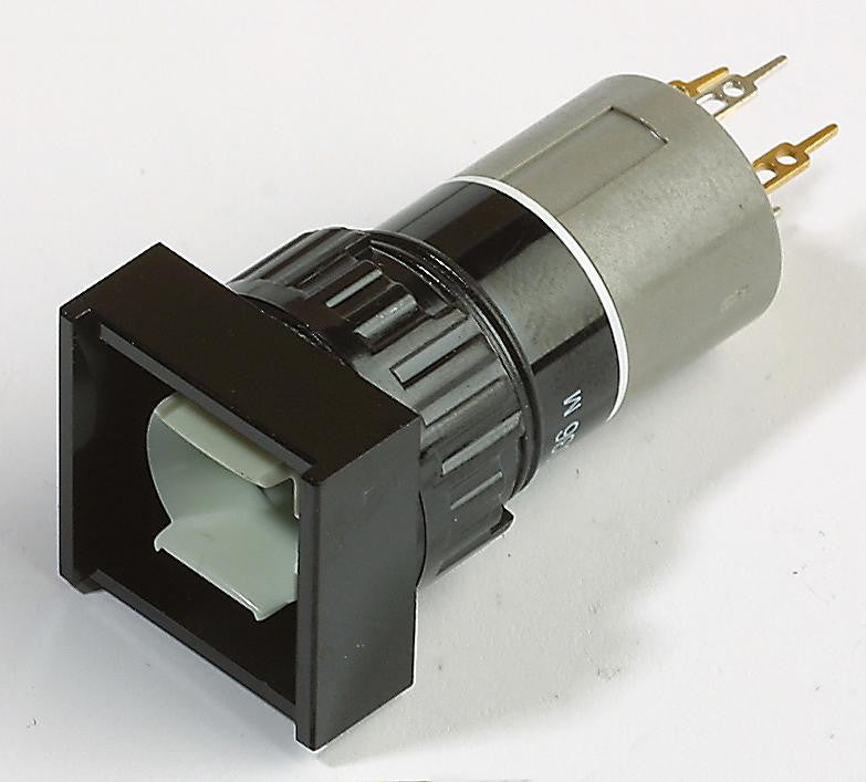 EAO 31-453.036 Illuminated Pushbutton Switch, 31 Series, SPDT-1NO / 1NC, Off-On, 100 mA, 42 V