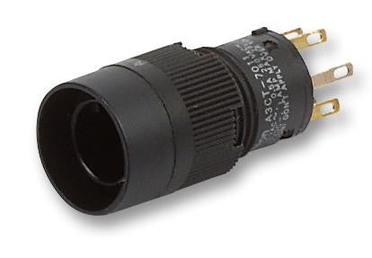 OMRON INDUSTRIAL AUTOMATION A3CT-7021 Illuminated Pushbutton Switch, A3C Series, SPDT, On-Off, 1 A, 250 V