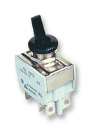 APEM 631NH/2 Toggle Switch, SPST, Non Illuminated, Off-On, 600NH Series, Panel, 15 A