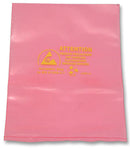 MULTICOMP 001-0021 Pink Anti-Static Heat Seal ESD-Safe Bag, 254x355mm, x100