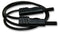 HIRSCHMANN TEST AND MEASUREMENT 973644100 Test Lead, 4mm Banana Plug to 4mm Banana Plug, Black, 60 V, 16 A, 250 mm