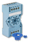 RELECO S2B + S2BC Relay Socket, DIN Rail, Screw, 8 Pins