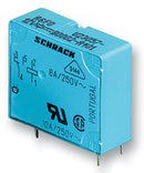 TE CONNECTIVITY V23057-B0006-A201 General Purpose Relay, V23057 Series, Power, SPDT, 24 VDC, 8 A