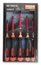 ERGO BAHCO BE-9881S SCREWDRIVER SET, VDE, 5PC