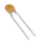 VISHAY F102K43Y5RP6UK5R Ceramic Disc & Plate Capacitor, F Series, 1000 pF, &plusmn; 10%, Y5R, 2 kV, Radial Leaded