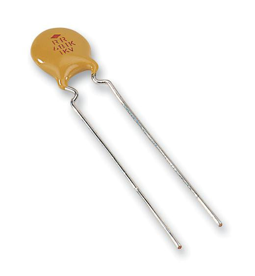 VISHAY F331K29Y5RN6UK5R Ceramic Disc & Plate Capacitor, F Series, 330 pF, &plusmn; 10%, Y5R, 1 kV, Radial Leaded