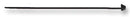 HELLERMANNTYTON REZ300 Cable Tie, Nylon 6.6 (Polyamide 6.6), Black, 305 mm, 4.7 mm, 80 mm, 30 lb