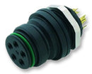 BINDER 99 9136 00 12 Circular Connector, 720 Series, Cable Mount Receptacle, 12 Contacts, Solder Socket