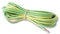 STAUBLI 60.7014-001-20 25M Wire, Potential Equalization, PVC, Green, Yellow, 12 AWG, 4 mm&sup2;, 82 ft, 25 m