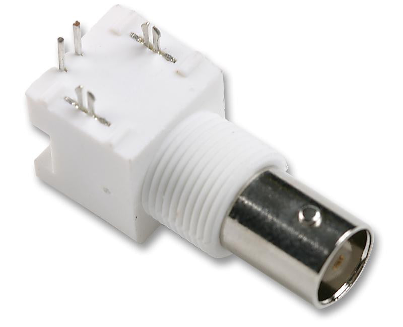 AMPHENOL B6252H5-NPP3G-75T RF / Coaxial Connector, BNC Coaxial, Right Angle Jack, Through Hole Right Angle, 75 ohm