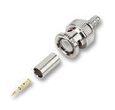 AMPHENOL B1121A1-ND3G-3-75 RF / Coaxial Connector, BNC Coaxial, Straight Plug, Crimp, 75 ohm, Brass