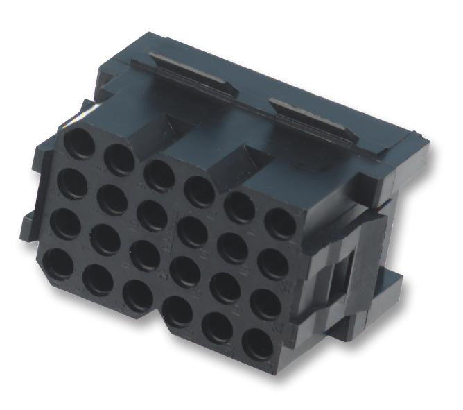 ITT CANNON TST03RA00 Connector Housing, Trident TST Series, Receptacle, 3 Ways, Trident T2P or T3P Contacts