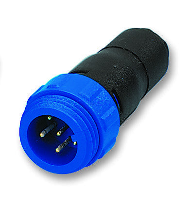 BULGIN PX0411/04P/4550 Circular Connector, Buccaneer 400 Series, Cable Mount Plug, 4 Contacts, Nylon (Polyamide) Body