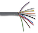 ALPHA WIRE 1180L SL005 Multicore Unscreened Cable, Control, Slate, 10 Core, 22 AWG, 0.35 mm&sup2;, 100 ft, 30.5 m