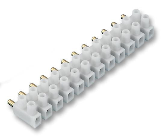 CAMDENBOSS CTSN431/12/M Panel Mount Barrier Terminal Block, 1 Row, 12 Ways, 17.5 A, 450 V