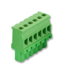 CAMDENBOSS CTB92VG/2S Pluggable Terminal Block, 5 mm, 2 Ways, 30 AWG, 12 AWG, 2.5 mm&iuml;&iquest;&frac12;, Screw