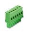 CAMDENBOSS CTB92VG/4S Pluggable Terminal Block, 5 mm, 4 Ways, 30 AWG, 12 AWG, 2.5 mm&iuml;&iquest;&frac12;, Screw