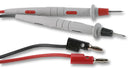 POMONA 5309A Test Lead Set, Test Tip Probe to 4mm Banana Plug, 60 V, 10 A, 1.219 m, 2 Leads