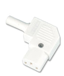 BULGIN PX0587/SE/WH Power Entry Connector, Receptacle, 250 VAC, 10 A, Cable Mount, Screw