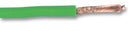 STAUBLI 61.7605-25 Wire, Silivolt&reg;-1V Test Lead, Silicone Rubber, Green, 20 AWG, 0.5 mm&sup2;, 82 ft, 25 m