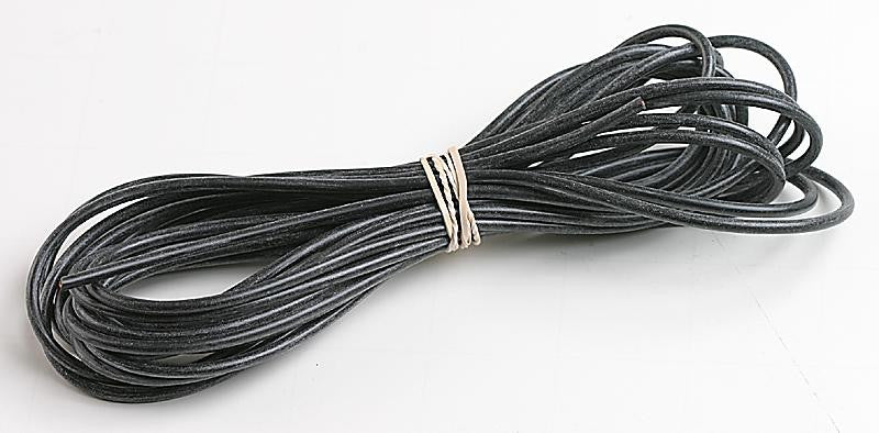 STAUBLI 61.7605-21 Wire, Silivolt&reg;-1V Test Lead, Silicone Rubber, Black, 20 AWG, 0.5 mm&sup2;, 82 ft, 25 m