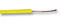 STAUBLI 60.7003-24 Wire, Flexivolt-E, PVC, Yellow, 23 AWG, 0.25 mm&sup2;, 328 ft, 100 m