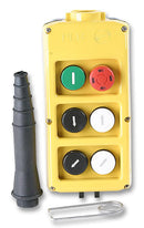 BERNSTEIN GGT-PLB06 CONTROL STATION, 4 BTN, ALARM, E.STP