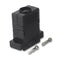 MH CONNECTORS MHCCOV-9SC-BK D Sub Backshell, Black, MHCCOV-SC Series, DE, 180&iuml;&iquest;&frac12;, Plastic Body