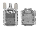 MH CONNECTORS MHDPPK-M-9-K D Sub Backshell, DE, 180&iuml;&iquest;&frac12;, Metal Body