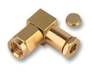 MULTICOMP 26-06L-TGG RF / Coaxial Connector, SMC Coaxial, Right Angle Plug, Solder, 50 ohm, RG174, Beryllium Copper