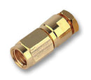 MULTICOMP 26-04L-TGG RF / Coaxial Connector, SMC Coaxial, Straight Plug, Solder, 50 ohm, RG174, Beryllium Copper