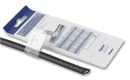 RAYCHEM - TE CONNECTIVITY TKM-75 Wire Marker, Book, Self-Laminating, Write On, 75mm x 25mm, Vinyl, White