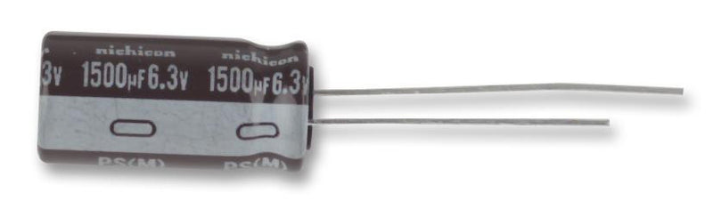 NICHICON UPS1J101MPD Electrolytic Capacitor, Miniature, 100 &iuml;&iquest;&frac12;F, 63 V, PS Series, &iuml;&iquest;&frac12; 20%, Radial Leaded, 10 mm