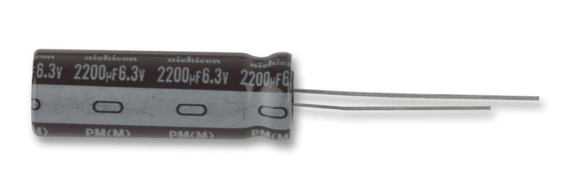 NICHICON UPM1H471MHD Electrolytic Capacitor, 470 &micro;F, 50 V, PM Series, &plusmn; 20%, Radial Leaded, 12.5 mm