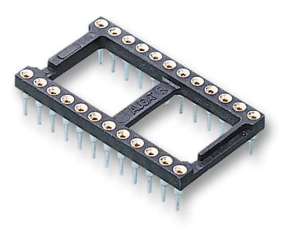 MULTICOMP 2227MC-40-06-05-F1 IC & Component Socket, 2227MC Series, DIP Socket, 40 Contacts, 2.54 mm, 15.24 mm